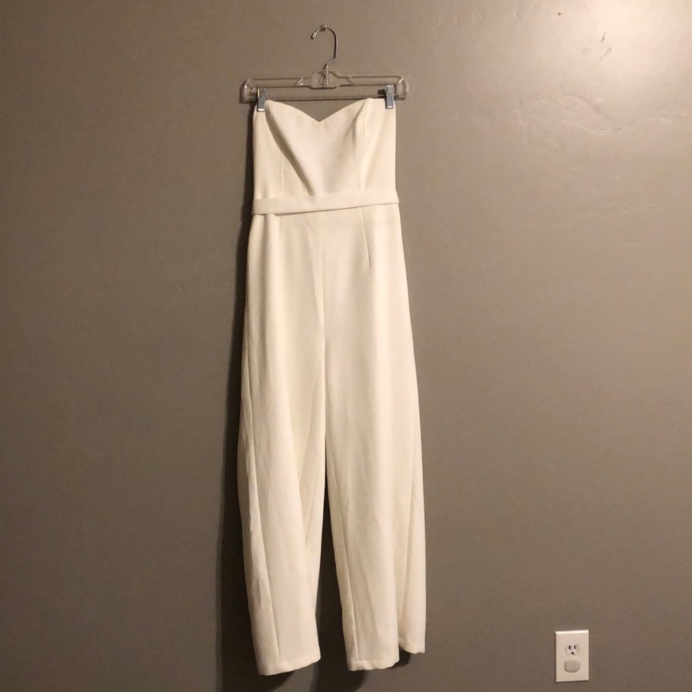 Lulus white jumpsuit